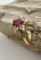 Preview: Rubin-Brillanten Ring 585GG